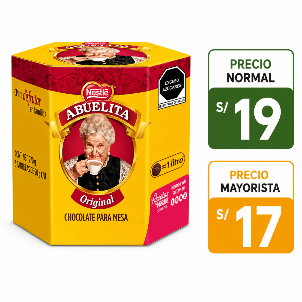 Chocolate abuelita 3 tablillas