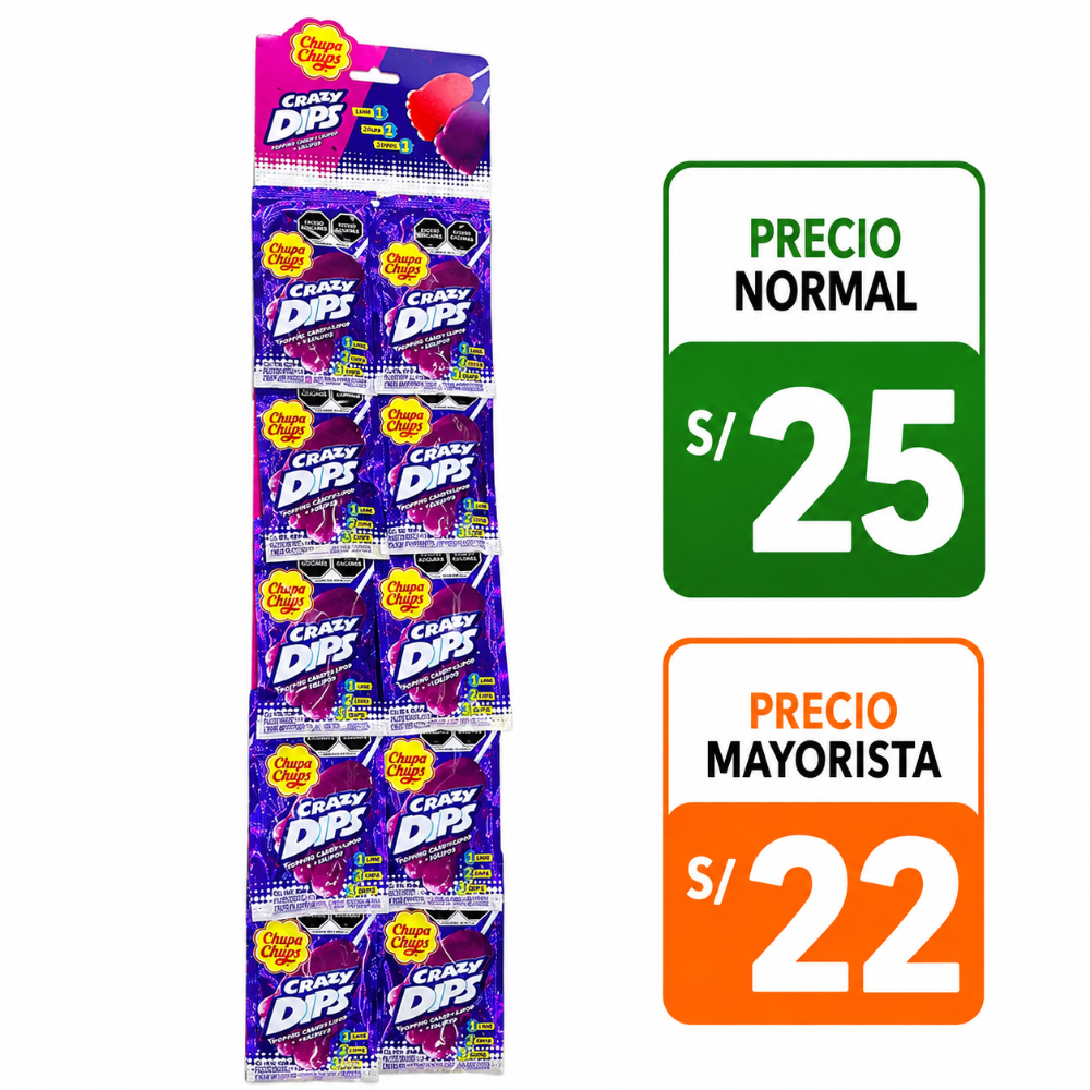A076 Crazy dios uva 10 pzs