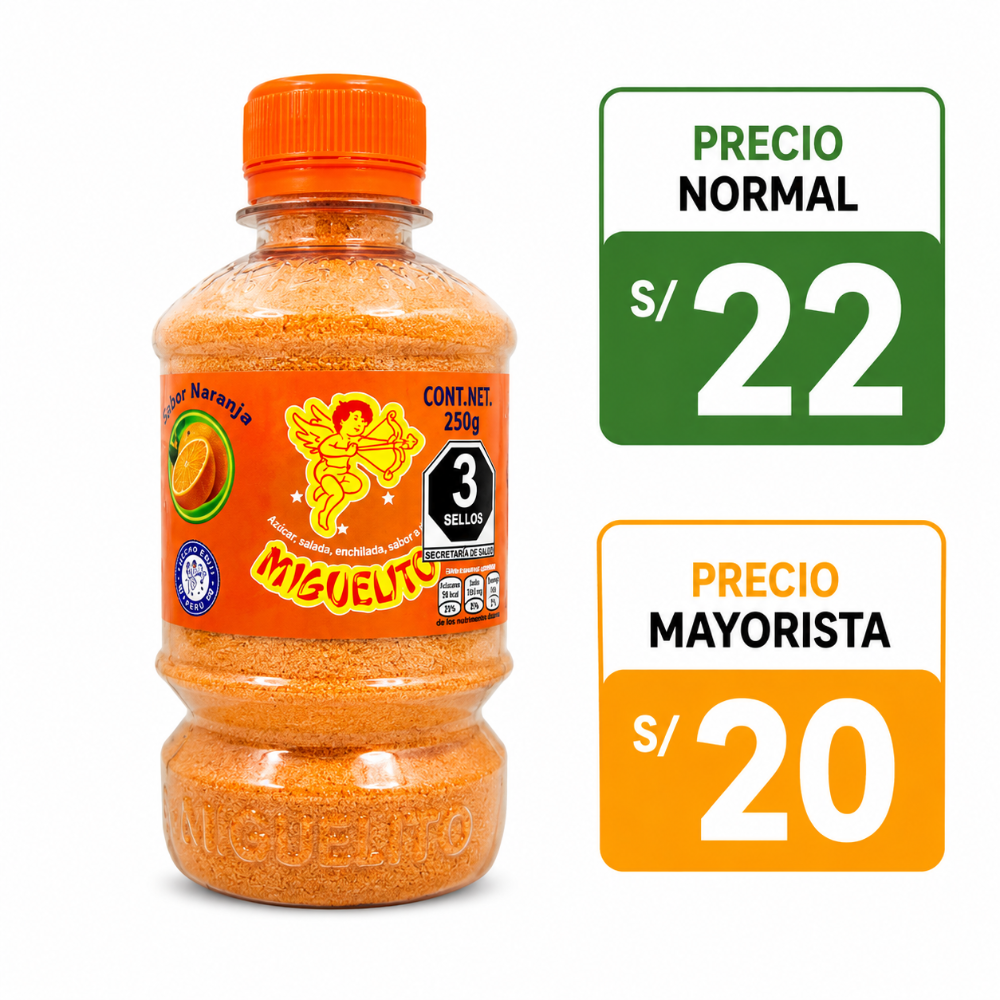 A026 Miguelito naranja 250g