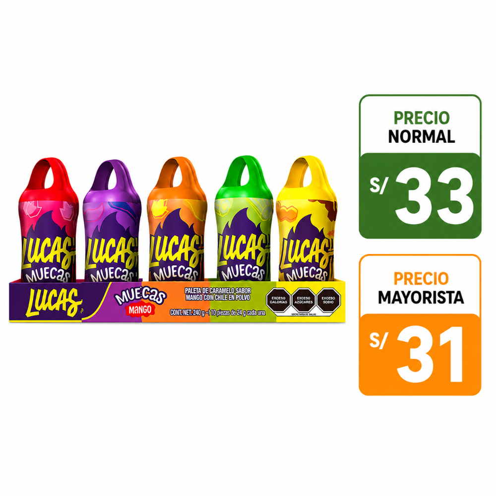 A036 Lucas Muecas surtida 10pzs