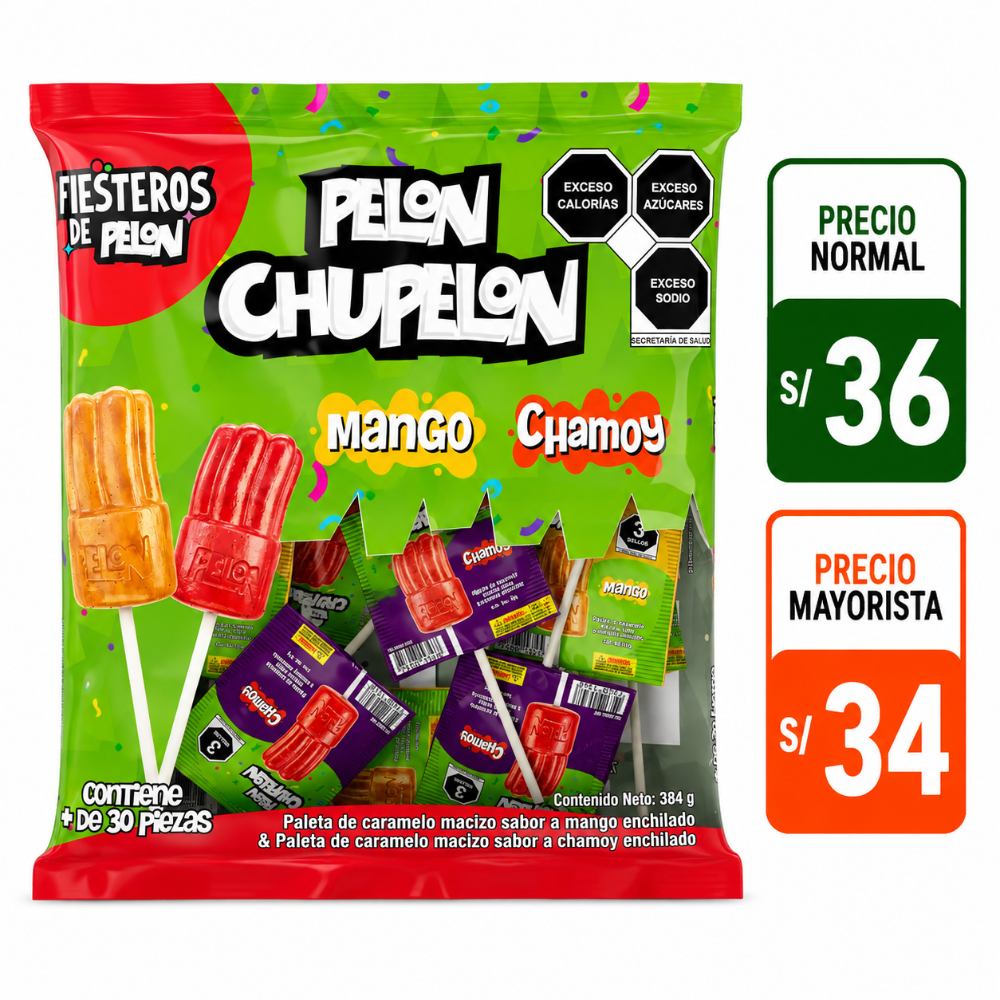 PELO CHUPELON 30PZS