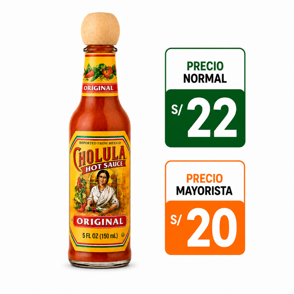 A015 Salsa picante cholula 150ml