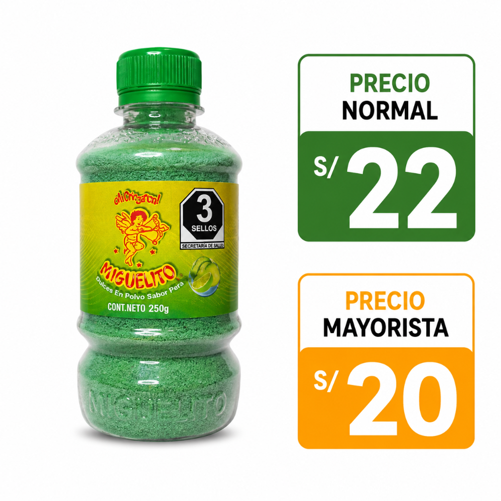 A025 Miguelito pepino limón 250g
