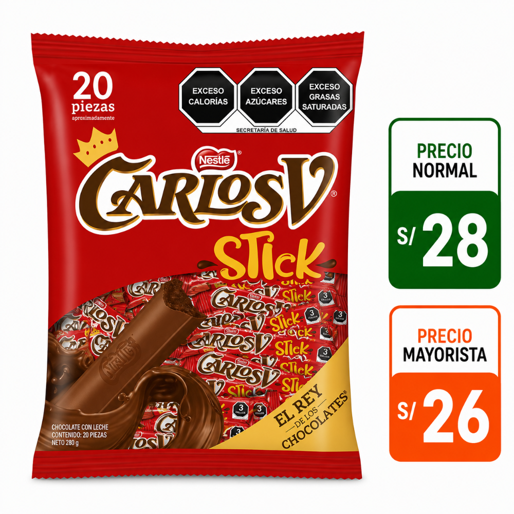 A093 Carlosv Stick 20 pzs