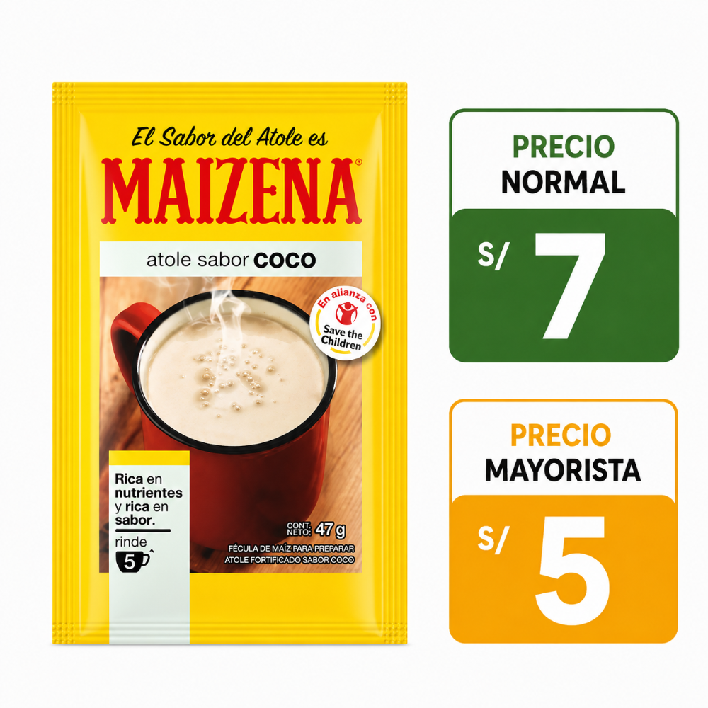 A154 ATOLE SABOR COCO 47gr