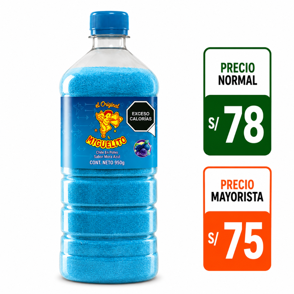 A110 Miguelito en polvo Mora azul 950gr