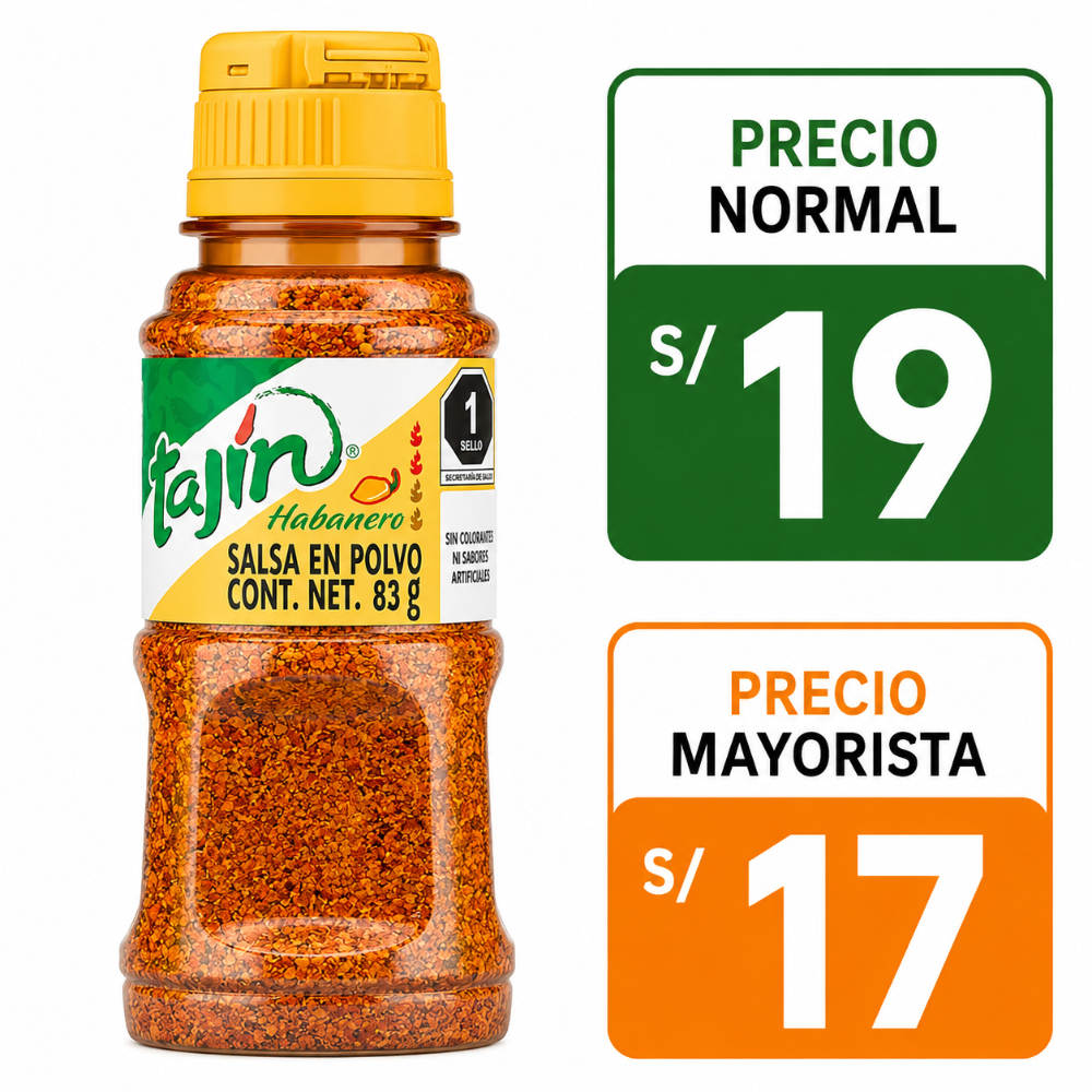 A185 Tajín habanero 83g