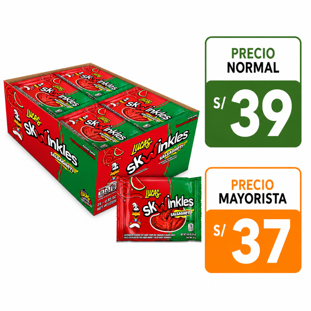 A104 Skwinkles salsagheti 12 pzs