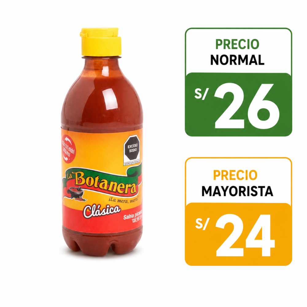 Botanera clásica 370ml