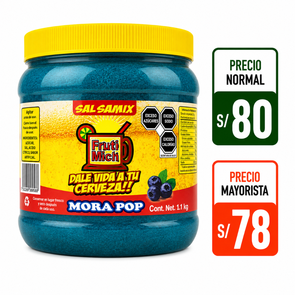 A059 Miel fruit Mich 1.1kg mora azul