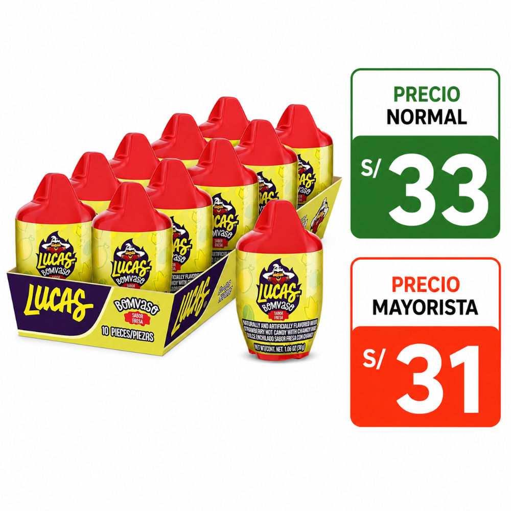 A042 Lucas bombazo limón 10 piezas