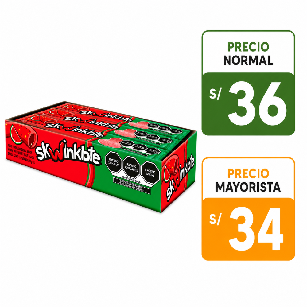 A103 Skwinklotes 6pzs 40g sandía