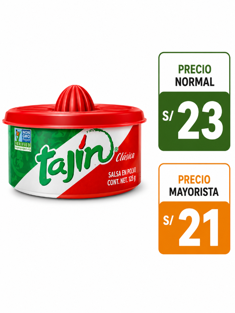A196 Tajín escarchador 120g clásico