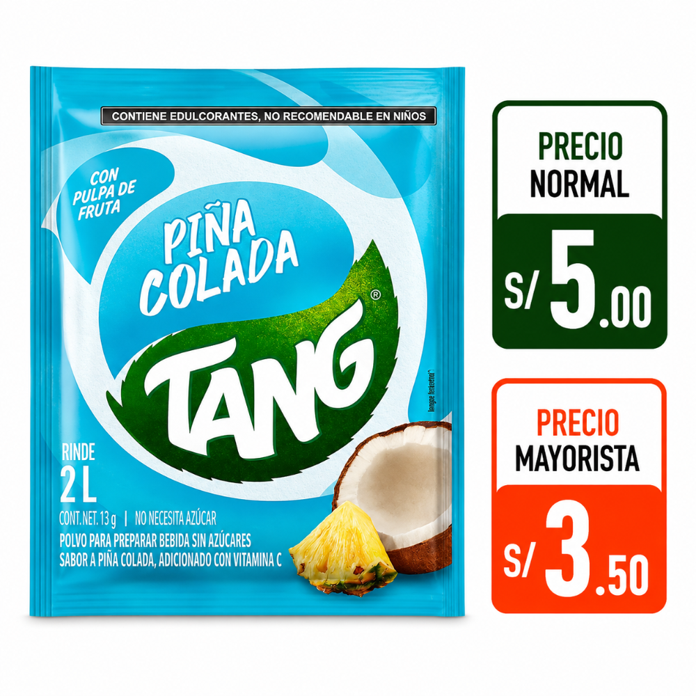 A120 Tang piña colada rinde 2L