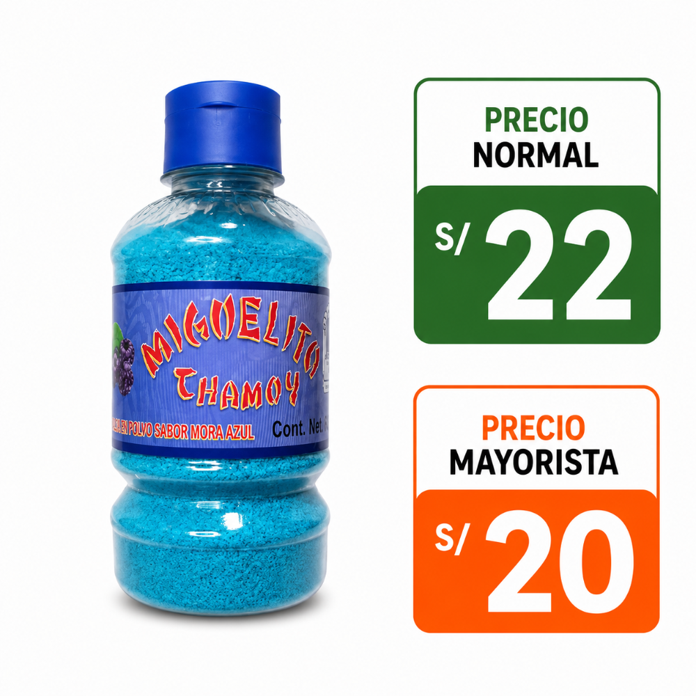 A179 Miguelito mora azul 250g