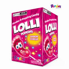 PIRULITO LOLLI POPKINS CEREJA /15 UN