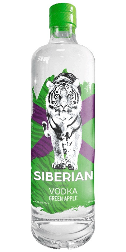 VODKA SIBERIAN GREEN APPLE 750ML