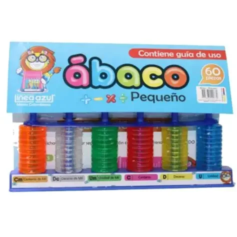 abaco linea azul vertical pequeño