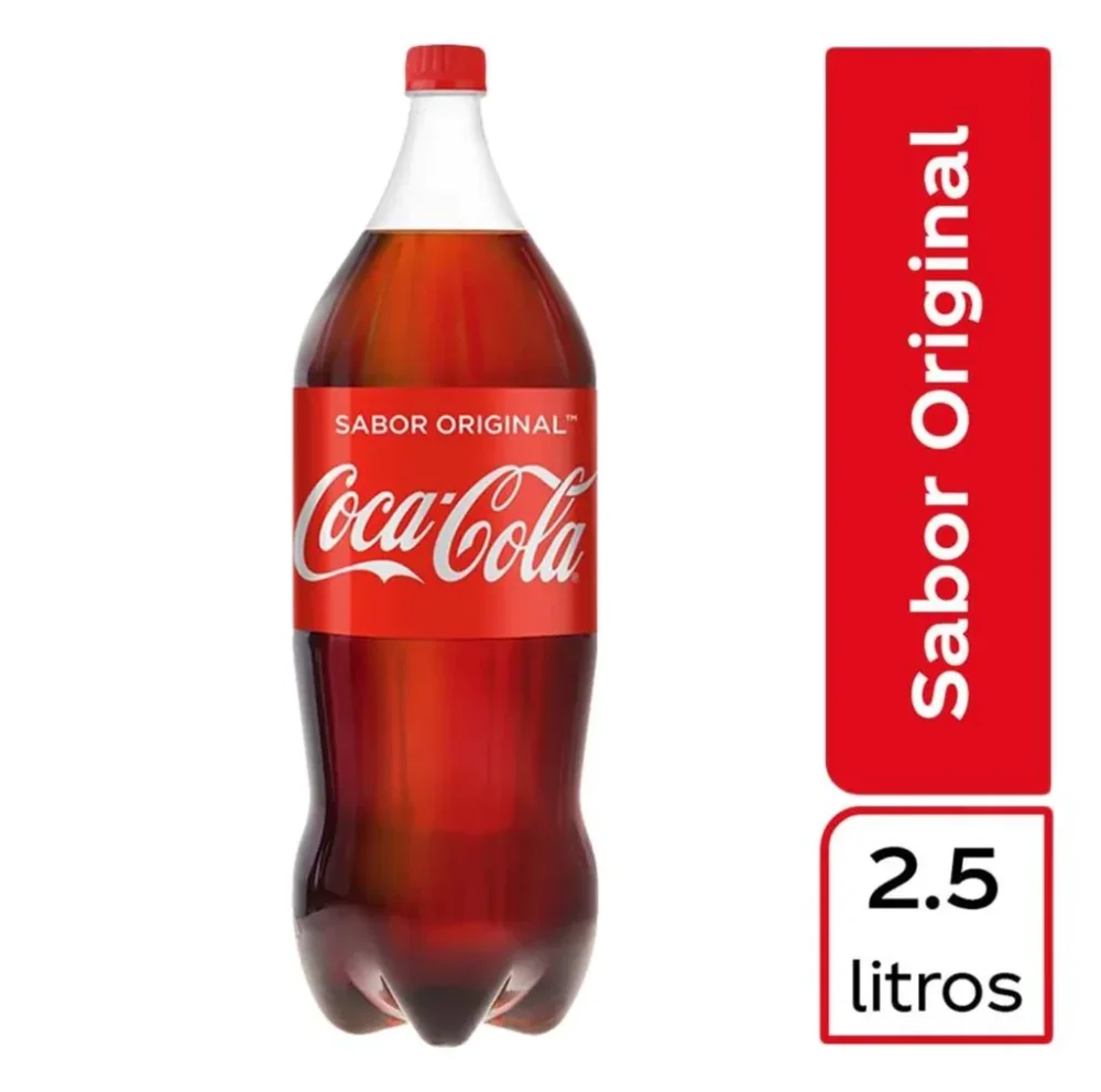 coca cola 2.5 litros