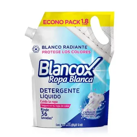 detergente blancox ropa blanca 1.8 litros