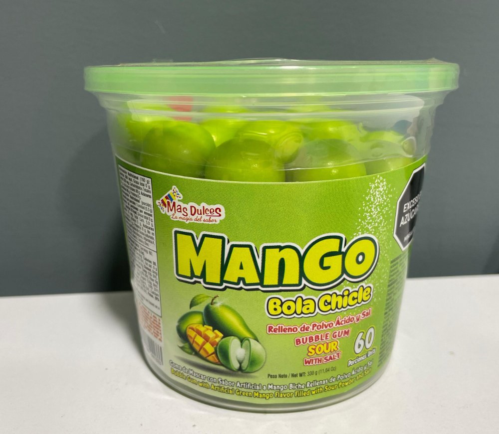 Bola chicle mango grande