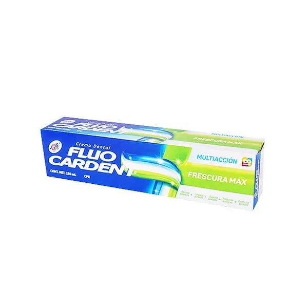 Crema de dientes Fluo Cardent 1*2