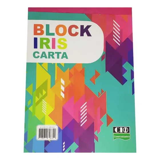 block iris tamaño carta
