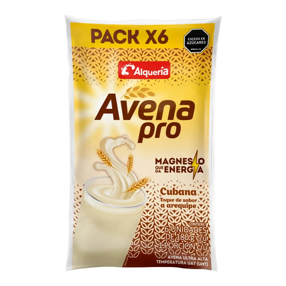 avena pro y natural alqueria bolsa