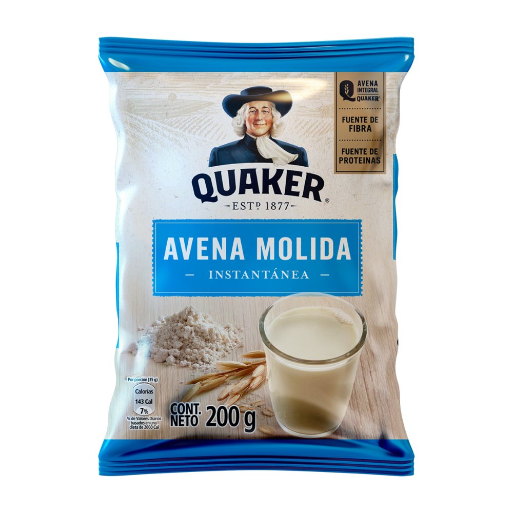 Avena QUAKER molida 200g