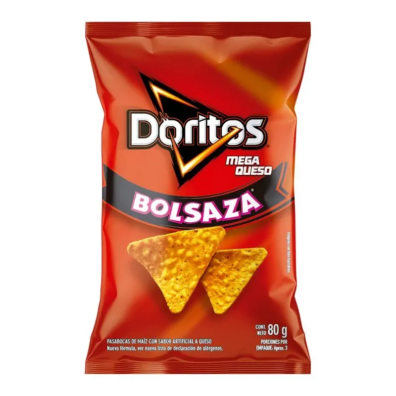 Doritos bolsaza mega queso 80g