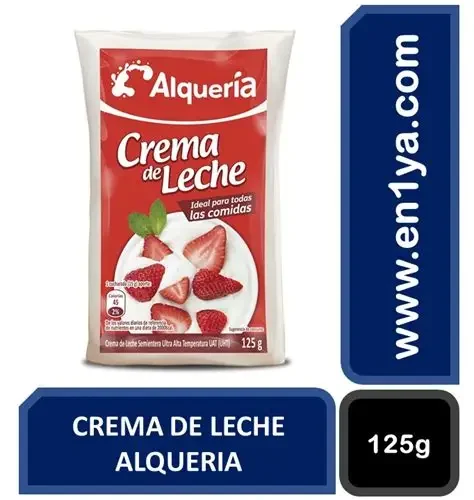 Crema de leche 125 Alqueria