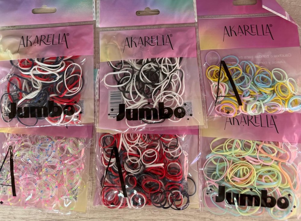 akarella cauchos para peinar