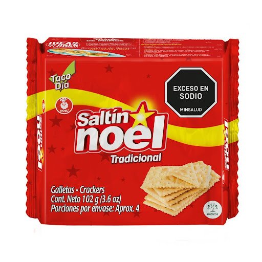 galletas saltin taco 102gramos