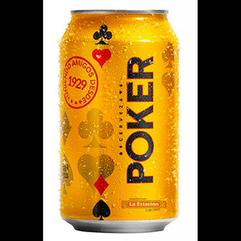 cerveza poker 330