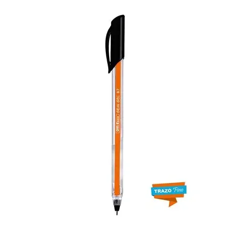 boligrafo offi-esco semi gel negro 076-77