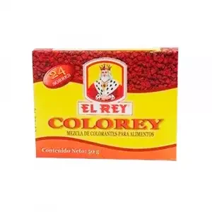 condimento rey color caja x 20gr