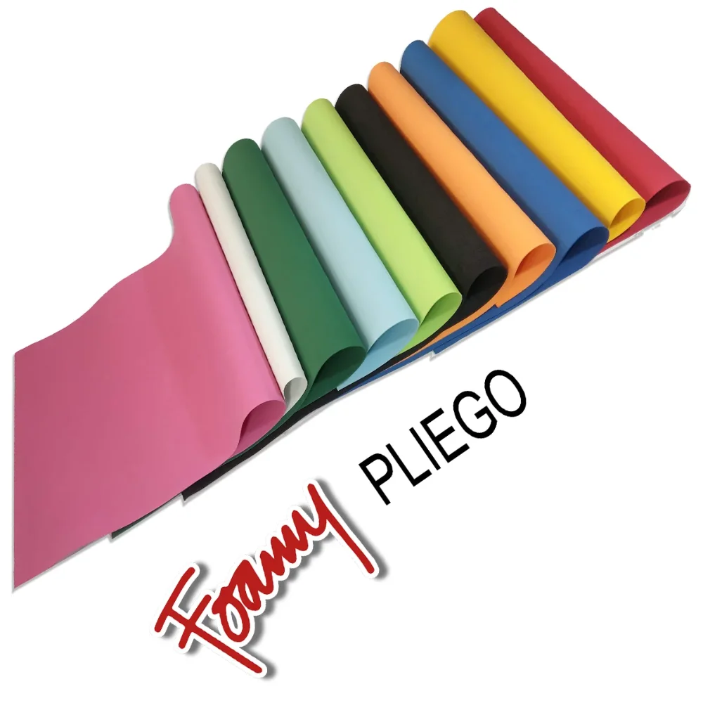 fomy 1/2 pliego colores surtidos