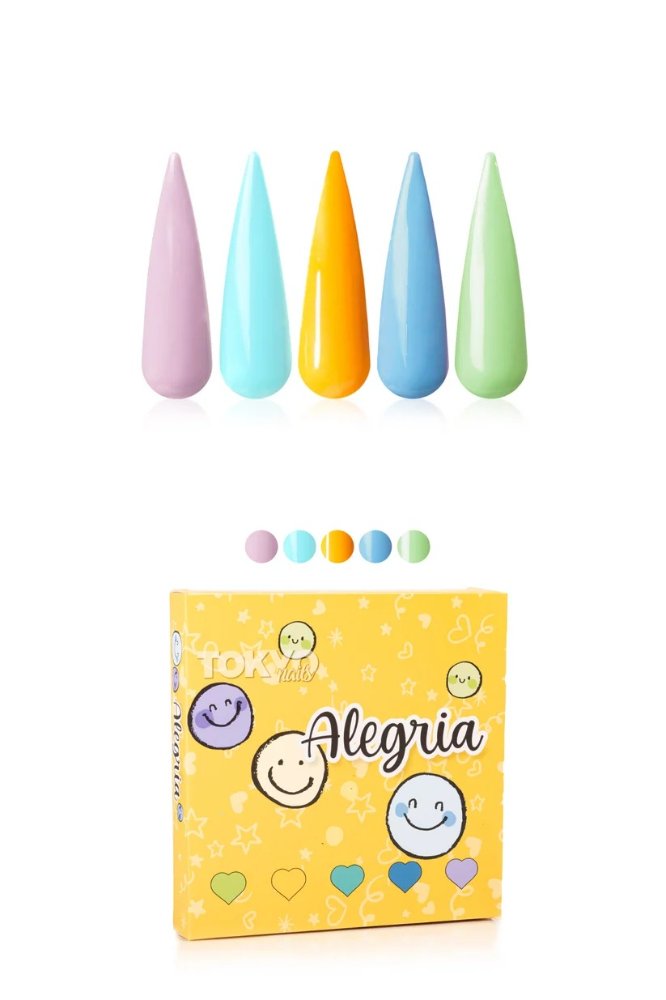 Gama de Geles Tokyo Alegria 5 pzas