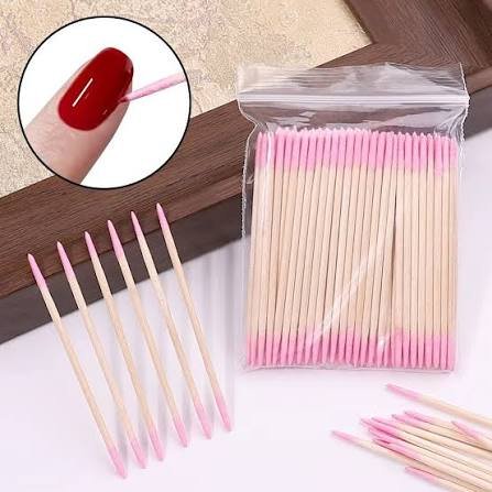 Palitos madera para limpiar uñas
