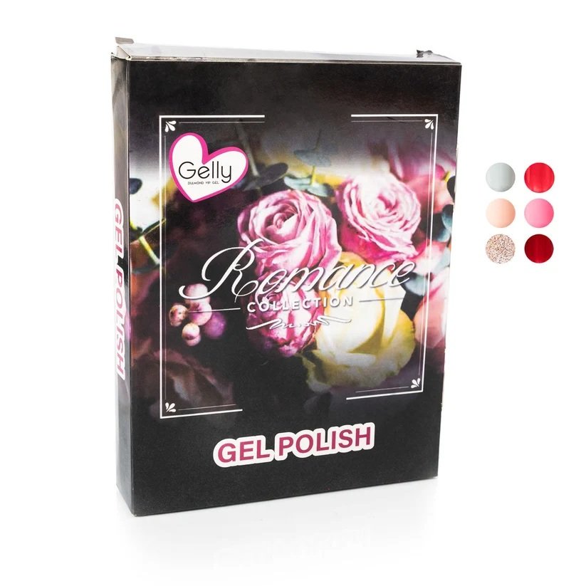 Gama de Geles Gelly 6 piezas Romance