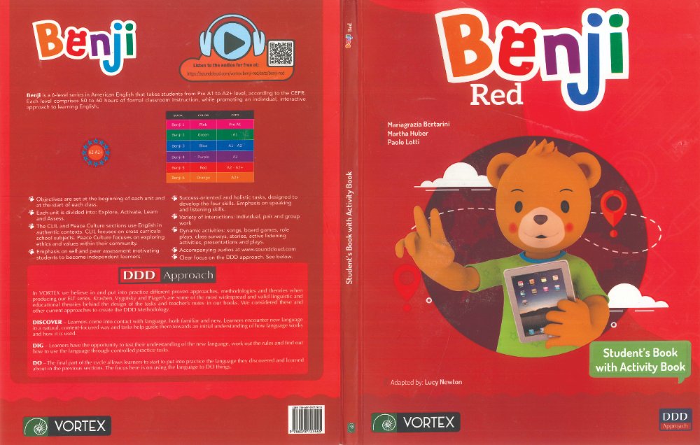 Benji Red Students book With Activity Book Vortex