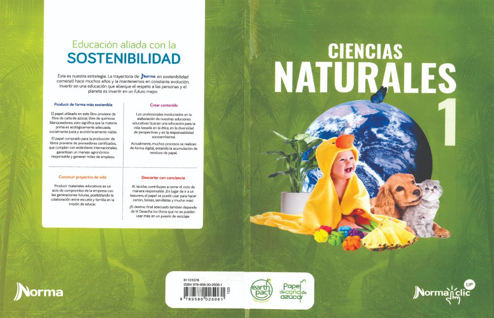 CIENCIAS NATURALES 1 Norma Clic Up