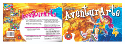 AVENTURARTE 4 Educacion  Basica estetica Didujo Pintura Manualidades Artelandia Ediciones ..