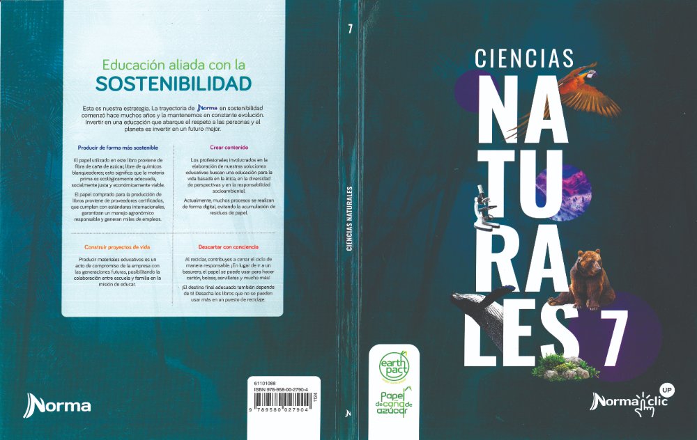 CIENCIAS  NATURALES 7 NORMA CLIC