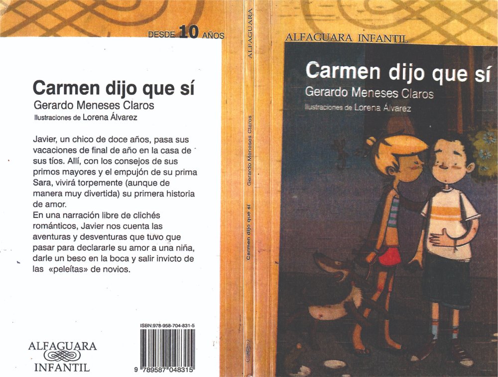 CARMEN DIJO QUE  SI ok
