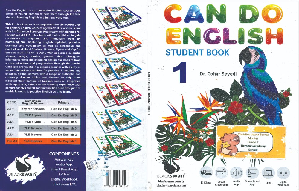CAN DO ENGLISH Student Book 1 ok
