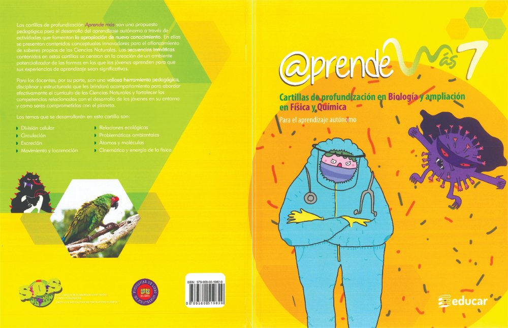 Aprende mas 7 cartilla Biologia Fisica y Quimica Educar