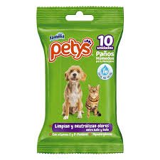 PAÑITOS PETYS X10 UNIDADES