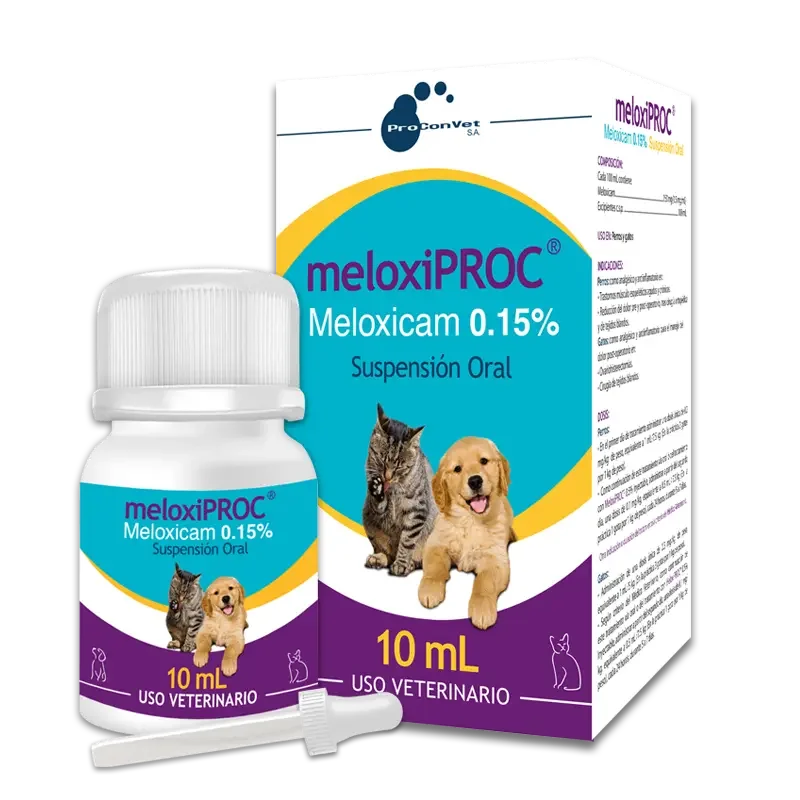 MELOXIPROC 0.15% SUSPENSIÓN 10ML