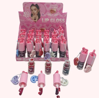 Tinta para labios llavero